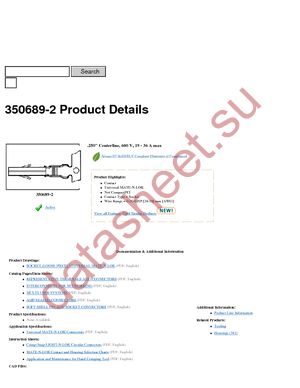 350689-2 datasheet  